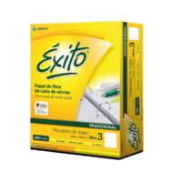 010-0538 Repuesto de hojas tradicional N°3 # y = 480 hjs – ÉXITO
