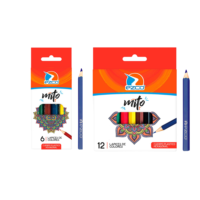 Lapices de colores cortos "Mito" - EZCO