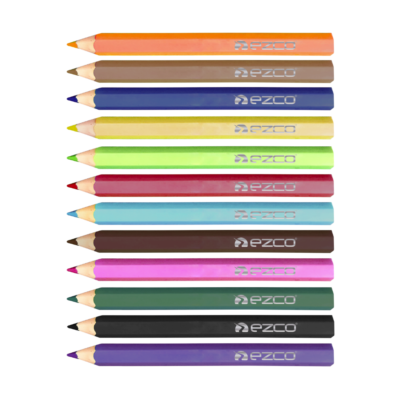 Lapices de colores cortos "Mito" - EZCO