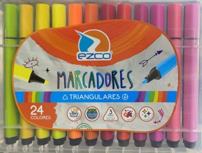 Marcador Ezco en Valija x24