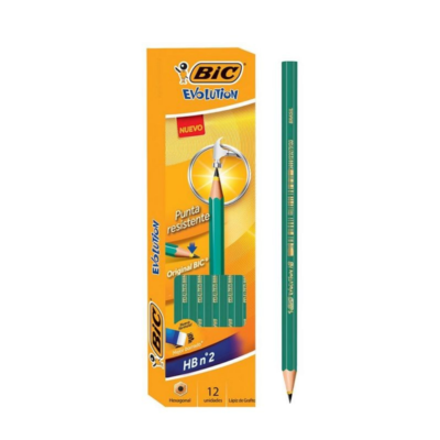 Lapiz grafito "Evolution" HB N°2 - BIC