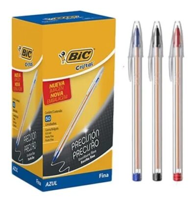 D_NQ_NP_946208-MLA44173637060_112020-O Bolígrafo cristal trazo fino - BIC