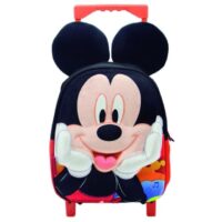 Mochila Escolar Mickey c/Carro Jardin