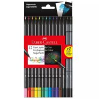 Lapices de colores SuperSoft x12 - FABER CASTELL