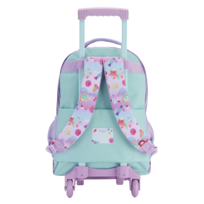 Mochila Starpak 3D 18" Gatito c/ Carro - FILGO