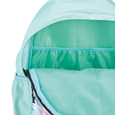 Mochila Keiway Aesthetic 17" Matelaseado Verde Agua Espalda - FILGO