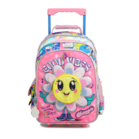 Mochila "Flower" 16" c/Carro - CHIMOLA