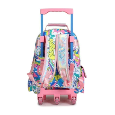 Mochila "Flower" 16" c/Carro - CHIMOLA