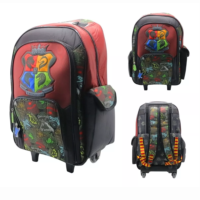 Mochila "Harry Potter" 18" c/Carro - CRESKO