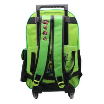 Mochila "Minecraft" 18" c/Carro - CRESKO
