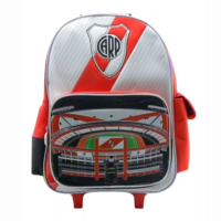 Mochila "River Plate" 18" c/Carro - CRESKO