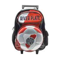 Mochila "River Plate" 18" c/Carro - CRESKO