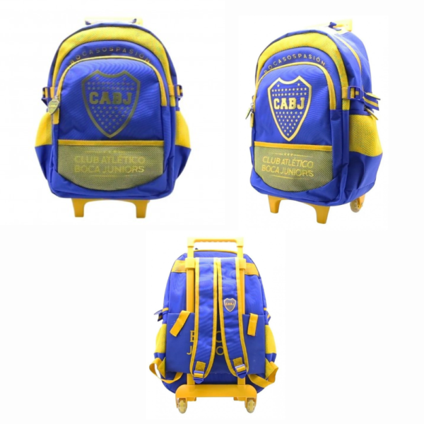 Mochila "Boca Juniors" 18" c/Carro - CRESKO
