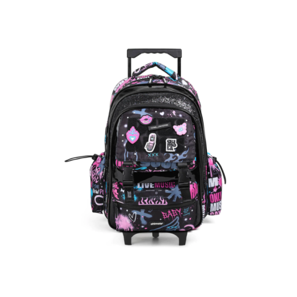 Mochila "Punk" 18" c/Carro - CHIMOLA