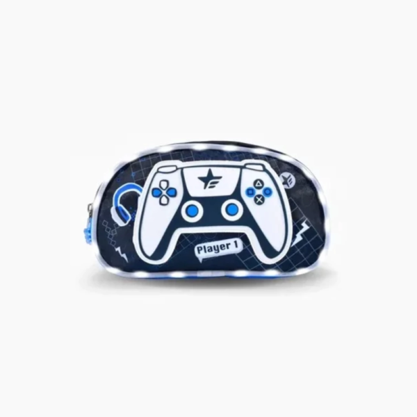 Cartuchera "Player 1" doble cierre (con luces) - FOOTY
