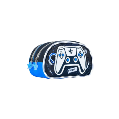 DISTRITOPO - 2024-12-09T115425.648 Cartuchera "Player 1" doble cierre (con luces) - FOOTY