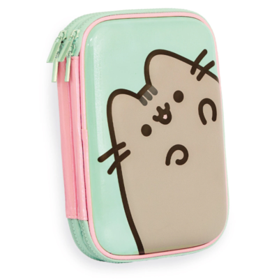 Cartuchera DOBLE EVA "Pusheen" doble cierre - MOOVING