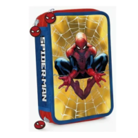 Cartuchera 3 pisos PVC "Spiderman" - MULTISCOPE