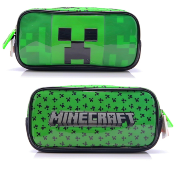 Cartuchera "Minecraft" 2 cierres - CRESKO