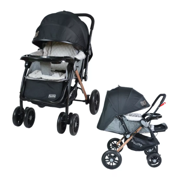 Coche cuna reversible - BIPOKIDS