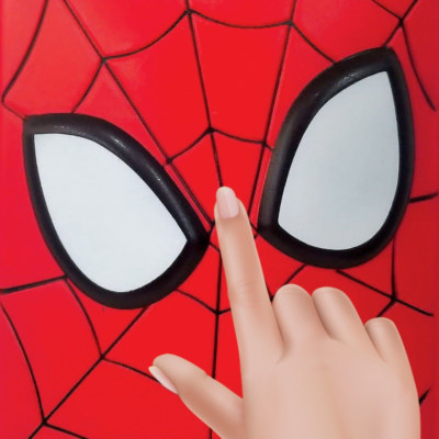 Cartuchera 2 pisos "Spiderman" tapa squishy - MULTISCOPE