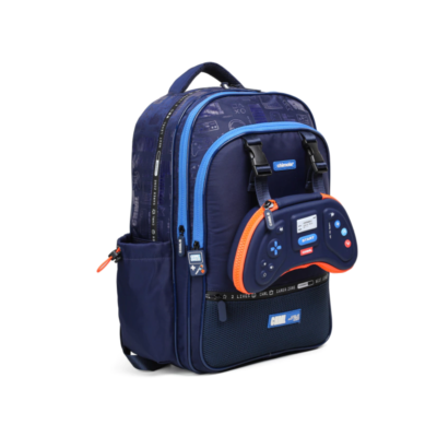 Mochila "Gamer Blue" 18" ESPALDA - CHIMOLA