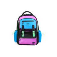 Mochila "Colorblock Purple" 17" ESPALDA - CHIMOLA