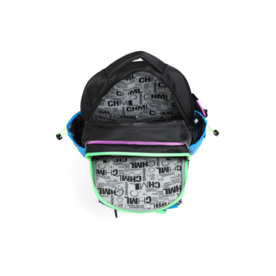 Mochila "Colorblock Purple" 17" ESPALDA - CHIMOLA