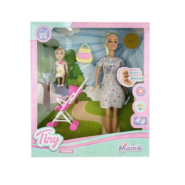 Muñeca mamá embarazada - TINY