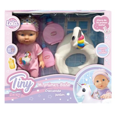 Bebote con unicornio y accesorios - TINY