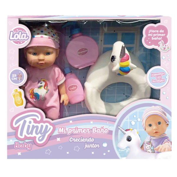 Bebote con unicornio y accesorios - TINY