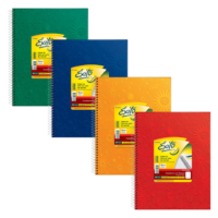 Cuaderno E7 forrado con espiral # y = 60 hjs – ÉXITO