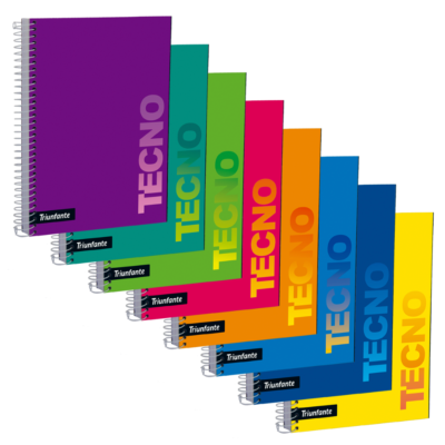 DISTRITOPO (27) Cuaderno 16x21 cm "Línea Tecno" T/F - TRIUNFANTE