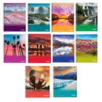 DISTRITOPO (28) Cuadernos 16x21 c/espiral T/F 46 hjs - AVON