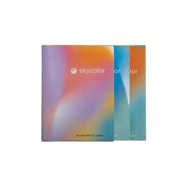 Cuaderno 16x21 cm T/F 48 hjs rayadas - SKYCOLOR