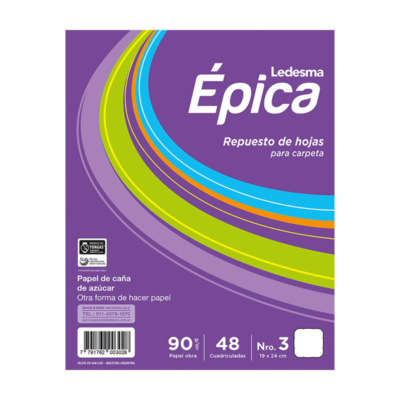 Repuesto N°3 48 hojas = y # - ÉPICA