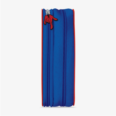 Cartuchera 2 pisos tapa reversible de tela "Spiderman" - MULTISCOPE