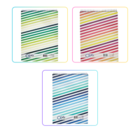A5 BLOCK A6 con espiral liso, = y # 80 hjs – ALFA GLOSS