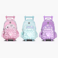 Mochila "Super Heart" c/carro 18" - FOOTY