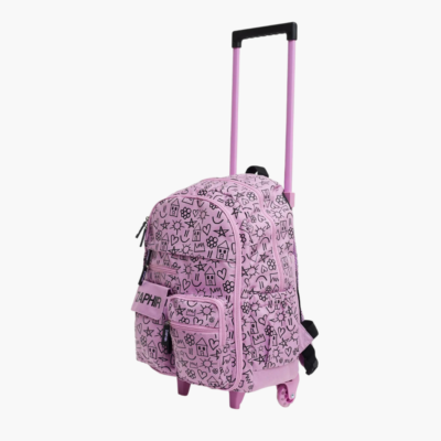 Mochila "Sticker" c/carro 17" - JAVERA