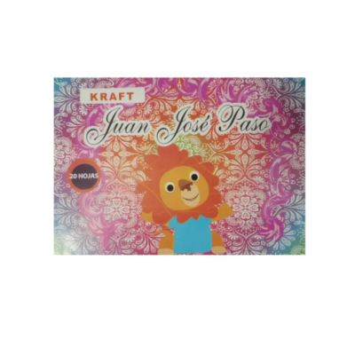 Block de dibujo N°5 Kraft - Juan José Paso