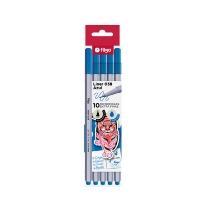 Microfibras 0.4mm Liner 038 VARIOS COLORES - FILGO