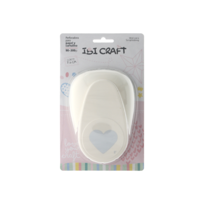 Perforadora artística 75mm / 3" CORAZON - IBI CRAFT