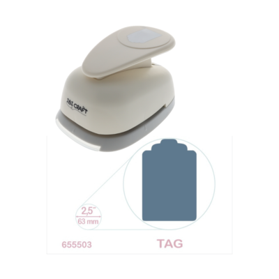 Perforadora artística 63mm / 2,5" TAG - IBI CRAFT
