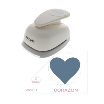 Perforadora artística 50mm / 2" CORAZON - IBI CRAFT