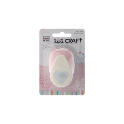 Perforadora artística 25mm / 1" CORAZON - IBI CRAFT