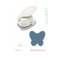 DISTRITOPO - 2025-03-13T154437.272 Perforadora artística 25mm / 1" MARIPOSA – IBI CRAFT