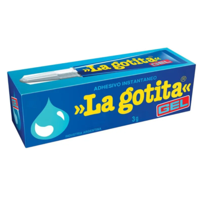 Adhesivo pegamento "La Gotita Gel" 3 grs