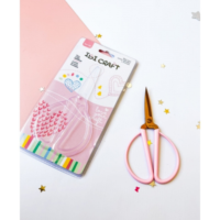 Tijera de precisión 15cm vintage rosa - IBI CRAFT