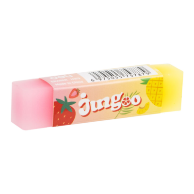 Goma de borrar bicolor "Jungoo" - DELI
